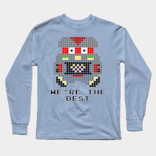 #floatyrobotbuddies: We're The Best Long Sleeve T-Shirt